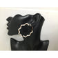 Women's Rose Gold Twisted Hoop Earrings with White Faux Pearl/Beads - A+ Stuff - Earrings - A+ Stuff