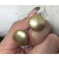 Women's Round Gold and Silver Toned Screw Back Earrings - A+ Stuff - earrings - A+ Stuff