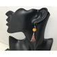 Women's Silver & Brown Tassel Earrings - A+ Stuff - Earrings - A+ Stuff