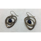 Women's Silver tone Statement Earrings with Geometric Design - A+ Stuff - Earrings - A+ Stuff