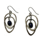 Women's Silver tone Statement Earrings with Geometric Design - A+ Stuff - Earrings - A+ Stuff