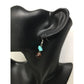 Women's Silver tone Turquoise Beaded Dangle Earrings - A+ Stuff - Earrings - A+ Stuff