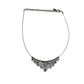 Women's Silver Tone Waterfall Chain Necklace - A+ Stuff - Necklace - A+ Stuff