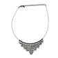 Women's Silver Tone Waterfall Chain Necklace - A+ Stuff - Necklace - A+ Stuff