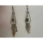 Women's Silver Toned Teardrop Dangle Earrings - A+ Stuff - earrings - A+ Stuff