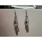 Women's Silver Toned Teardrop Dangle Earrings - A+ Stuff - earrings - A+ Stuff