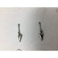 Women's Silver Toned Teardrop Dangle Earrings - A+ Stuff - earrings - A+ Stuff