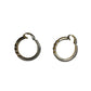 Women's Small Gold and Silver Tone Hoop Clip On Earrings - A+ Stuff - Earrings - A+ Stuff
