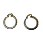 Women's Small Gold and Silver Tone Hoop Clip On Earrings - A+ Stuff - Earrings - A+ Stuff