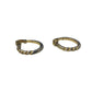 Women's Small Gold and Silver Tone Hoop Clip On Earrings - A+ Stuff - Earrings - A+ Stuff