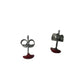 Women's Small Red Stud Heart Shaped Earrings - A+ Stuff - Earrings - A+ Stuff
