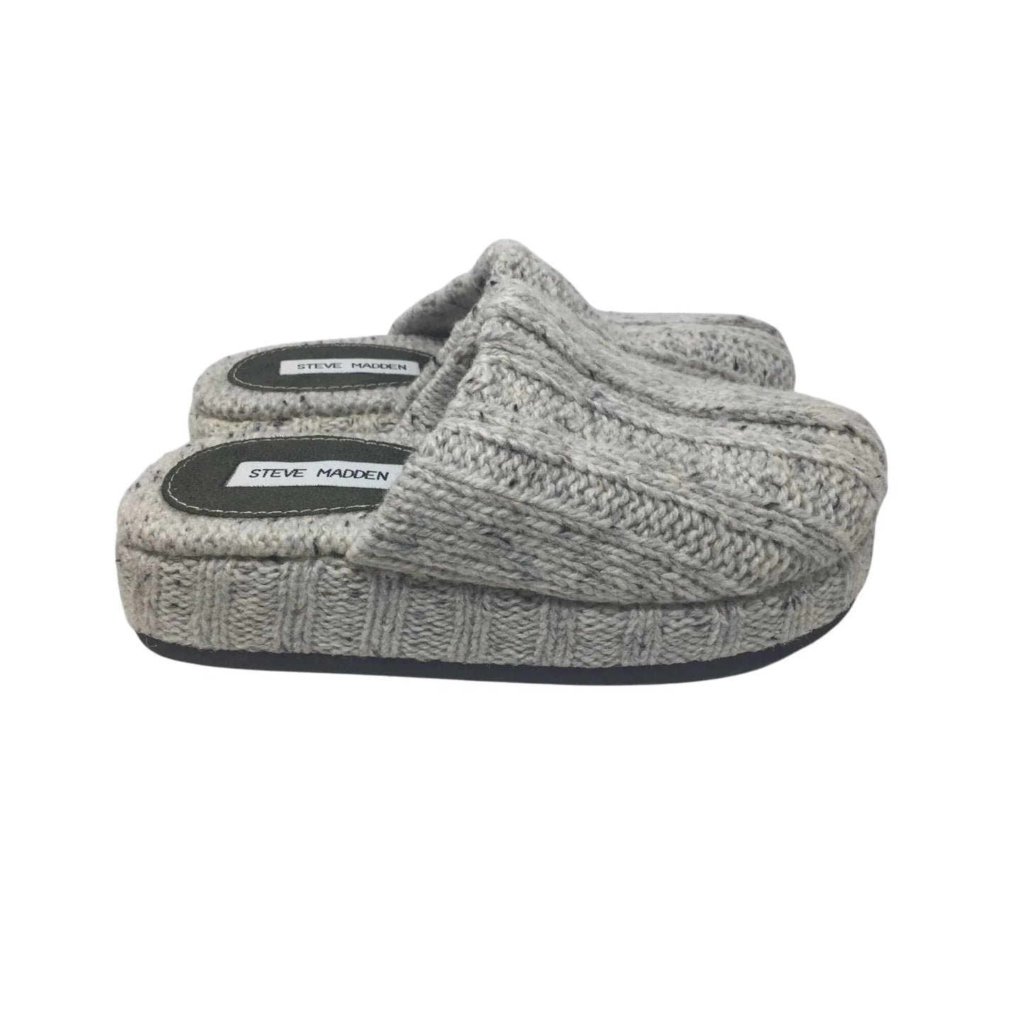 Women's Steve Madden Sweater Clog Slippers Size 6 with Box - Steve madden - Shoes - A+ Stuff