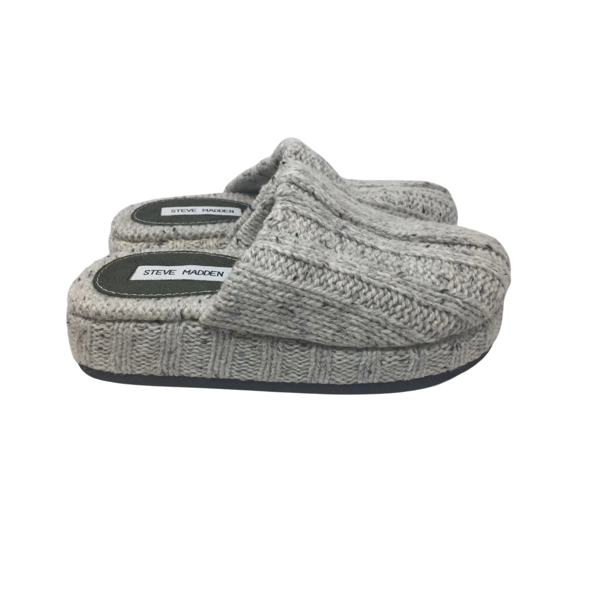 Women's Steve Madden Sweater Clog Slippers Size 6 with Box - Steve madden - Shoes - A+ Stuff