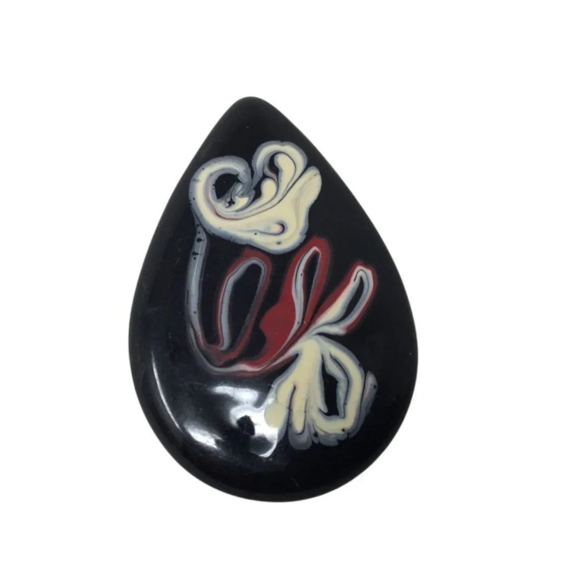 Women's Tear Drop Shaped Earrings with Swirl Design - A+ Stuff - earrings - A+ Stuff