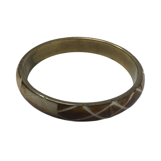 Women's Thick Gold Tone Bangle Bracelet - A+ Stuff - Bracelet - A+ Stuff