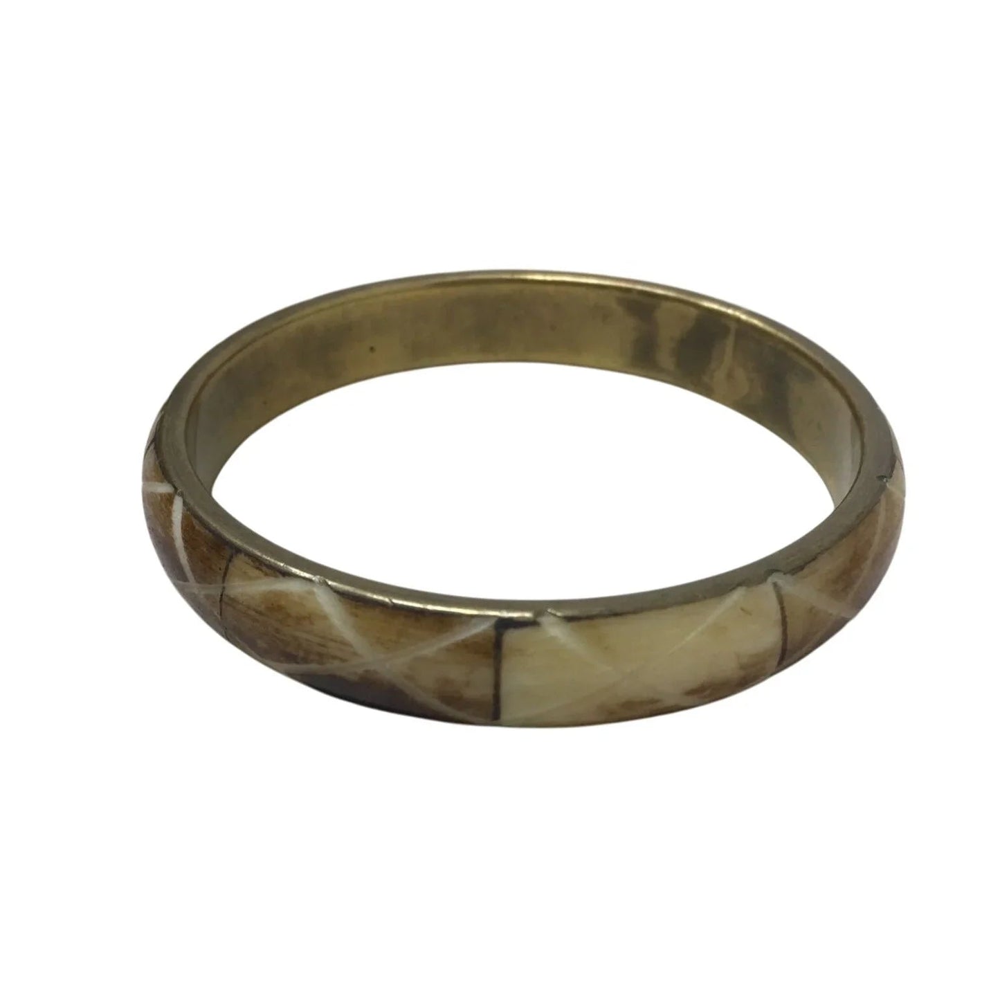 Women's Thick Gold Tone Bangle Bracelet - A+ Stuff - Bracelet - A+ Stuff