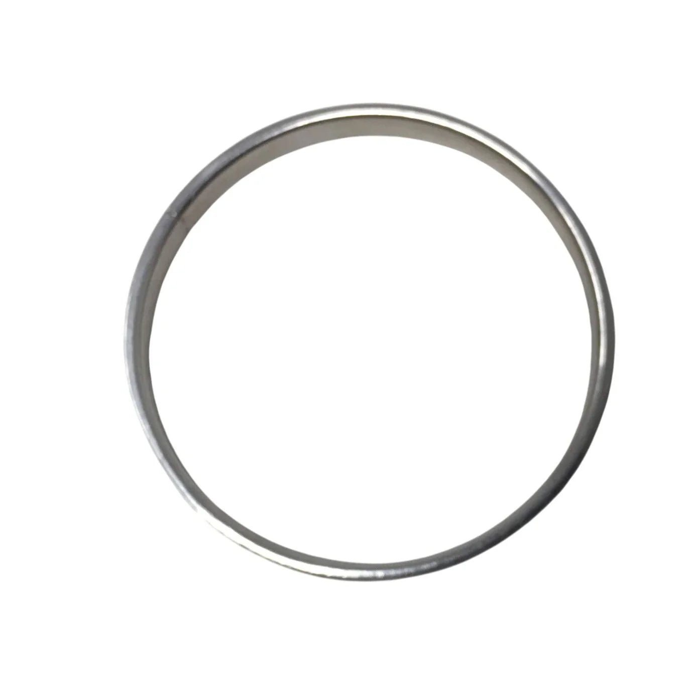 Women's Thick Silver Tone Bangle Bracelet (One size) - A+ Stuff - Bracelet - A+ Stuff