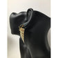 Women's Triangle Shaped Gold tone Dangle Earrings - A+ Stuff - Earrings - A+ Stuff