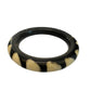 Women's Unique Black And Cream Bangle Bracelet - A+ Stuff - Bracelet - A+ Stuff