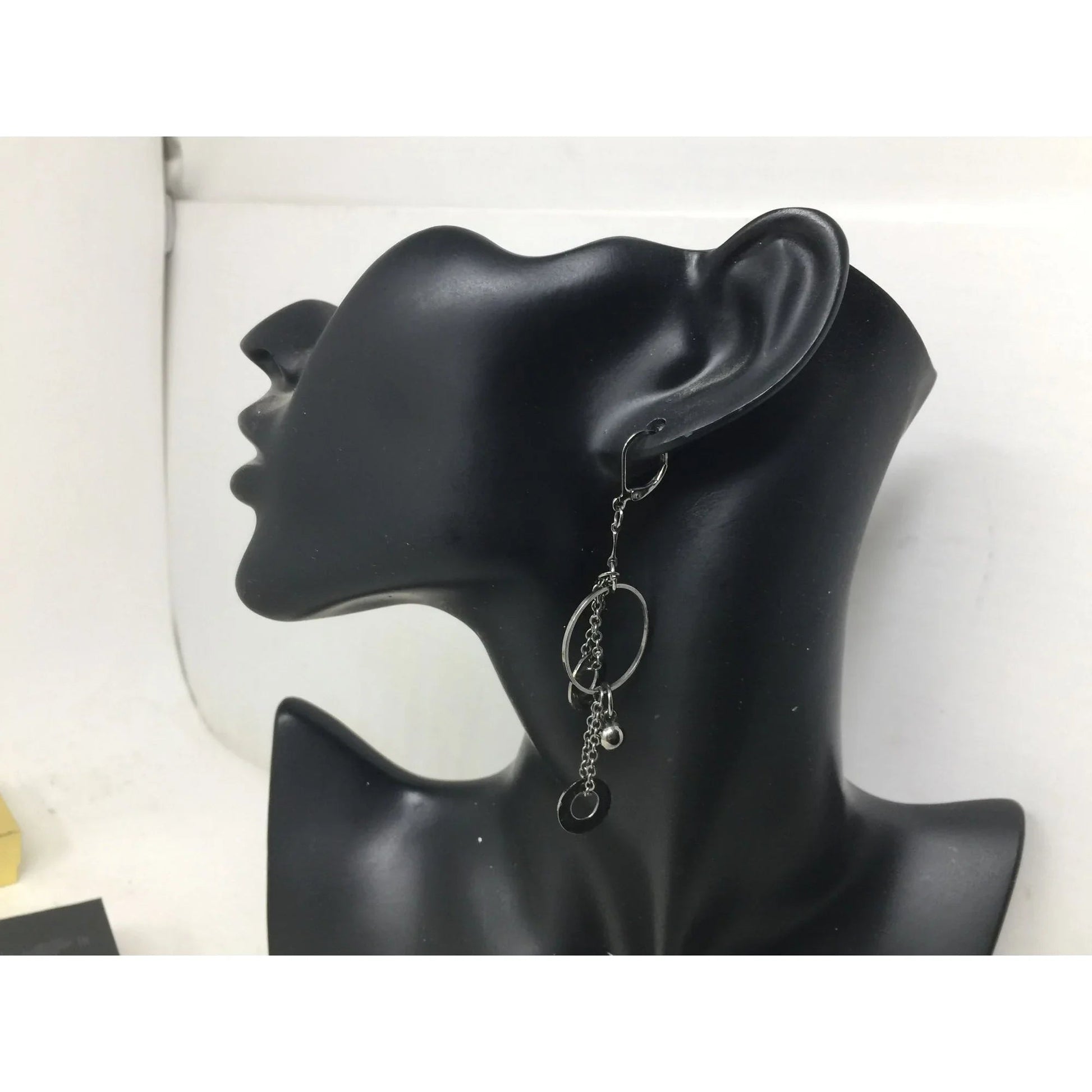 Women's Unique Silver Tone Layered Circle Dangle Earrings - A+ Stuff - Earrings - A+ Stuff