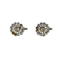 Women's Vintage Gold tone Screw Back Earrings with Rhinestones - A+ Stuff - Earrings - A+ Stuff
