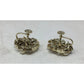 Women's Vintage LISNER Gold Tone Clip On Screw Back Earrings - lisner - Earrings - A+ Stuff