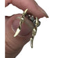 Women's Vintage Twisted Gold Tone Earrings with backs - A+ Stuff - Earrings - A+ Stuff