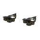 Women's Vintage WEISS Rhinestone Cross Shaped Clip On Earrings - WEISS - Earrings - A+ Stuff