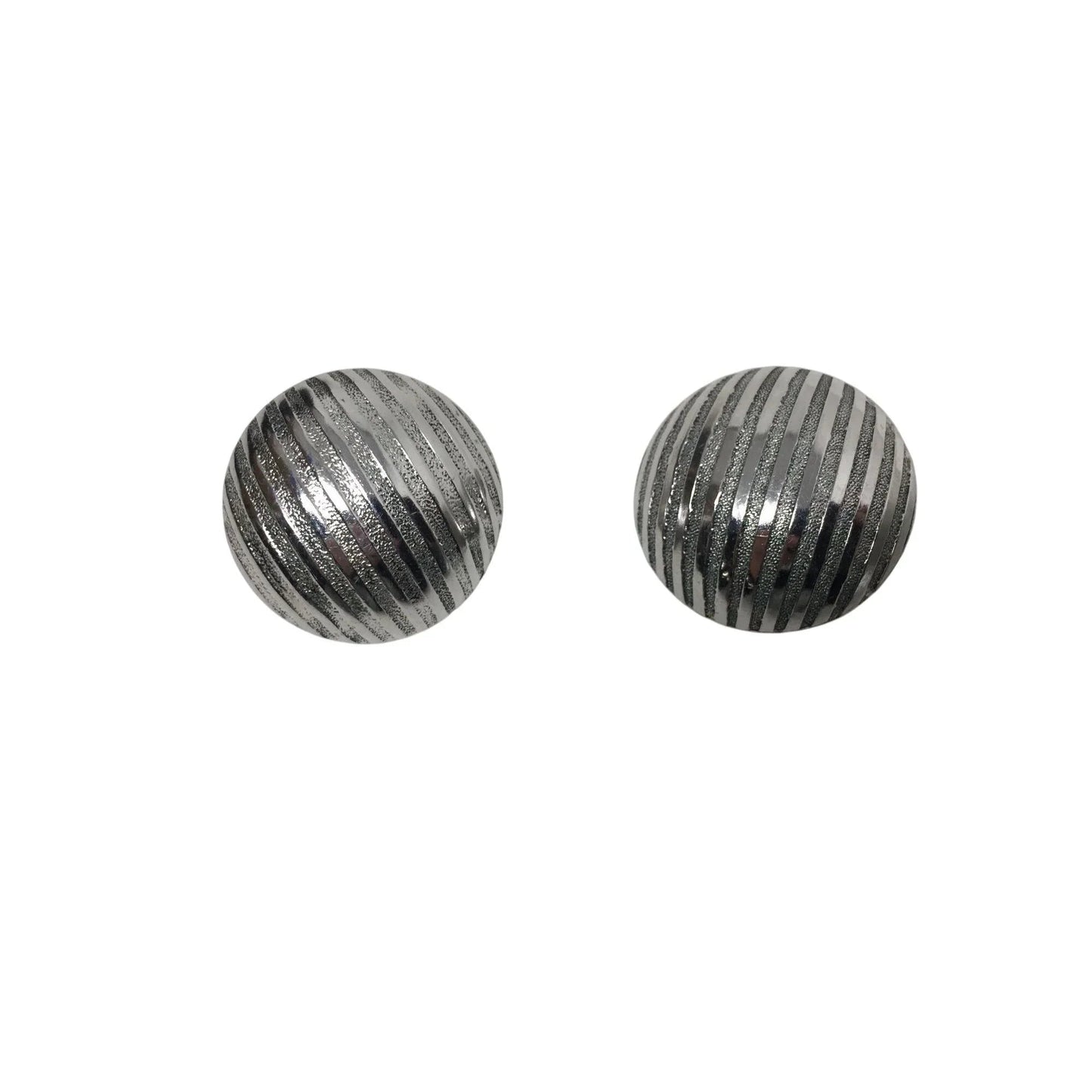 Women's Vintage Whiting and Davis Co Clip On Earrings - A+ Stuff - Earrings - A+ Stuff