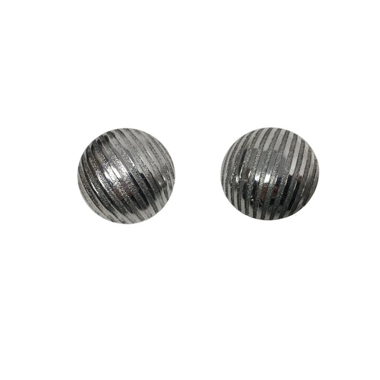 Women's Vintage Whiting and Davis Co Clip On Earrings - A+ Stuff - Earrings - A+ Stuff