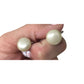 Women's White Faux Pearl Screw Back earrings - A+ Stuff - Earrings - A+ Stuff