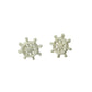 Womens White Ship Wheel Earrings - A+ Stuff - Earrings - A+ Stuff
