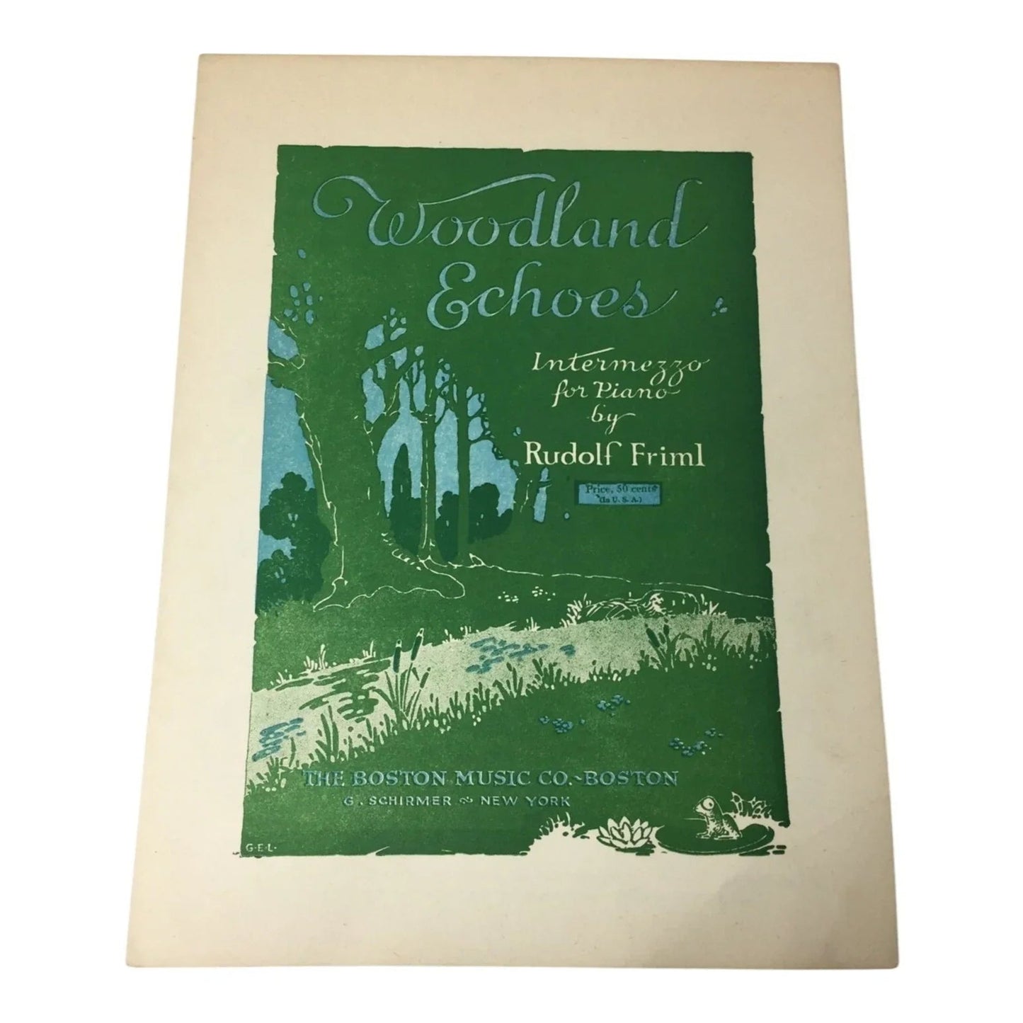 ''Woodland echoes'' Sheet music by Rudolf Friml - A+ Stuff - SHEET MUSIC - A+ Stuff