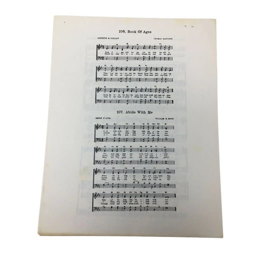 ''Woodville Election Night Supper United Methodist Church'' Sheet Music Pamphlet/Booklet - A+ Stuff - SHEET MUSIC - A+ Stuff