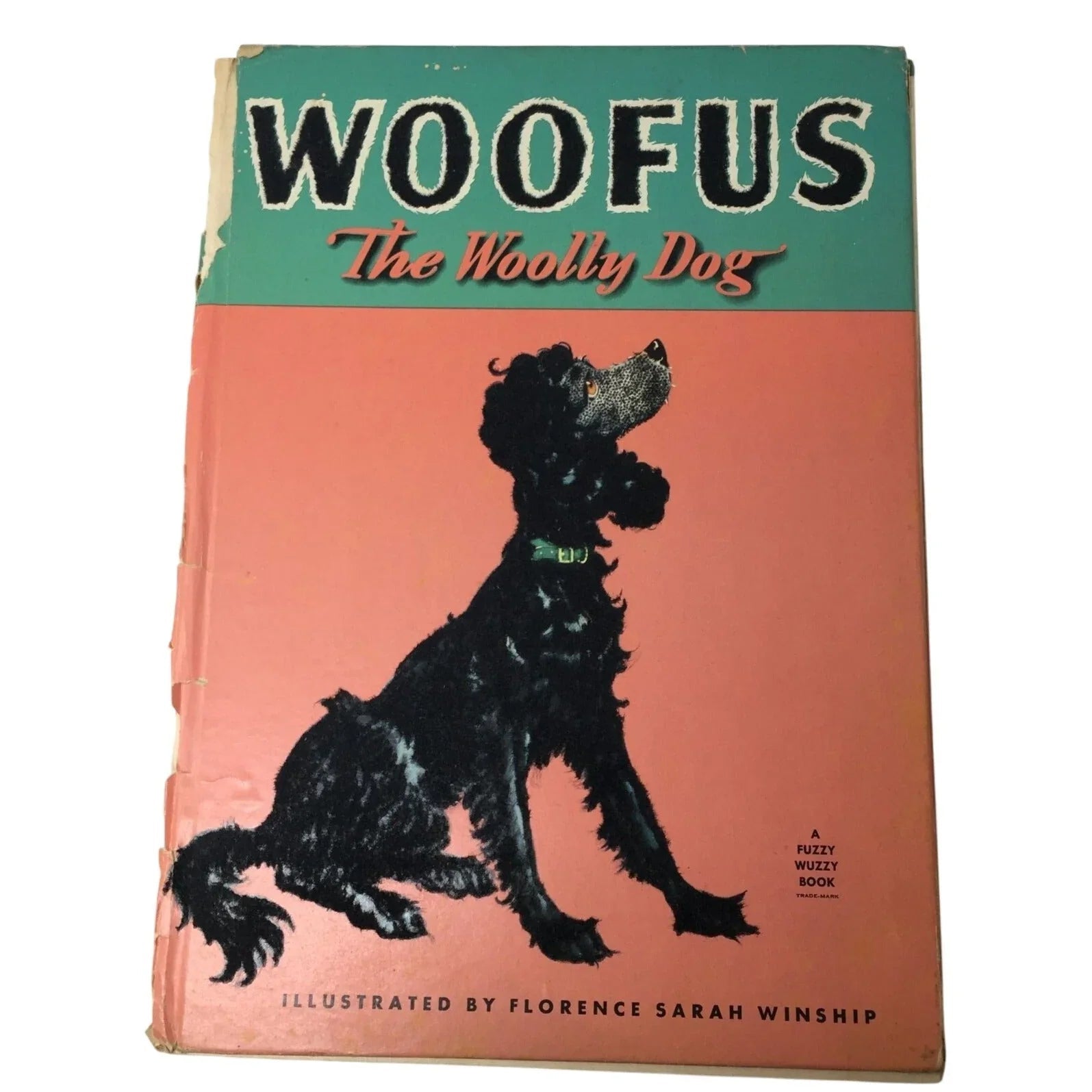 ''Woofus The Wooly Dog'' by Jane Curry Hardcover Vintage Book - A+ Stuff - books - A+ Stuff