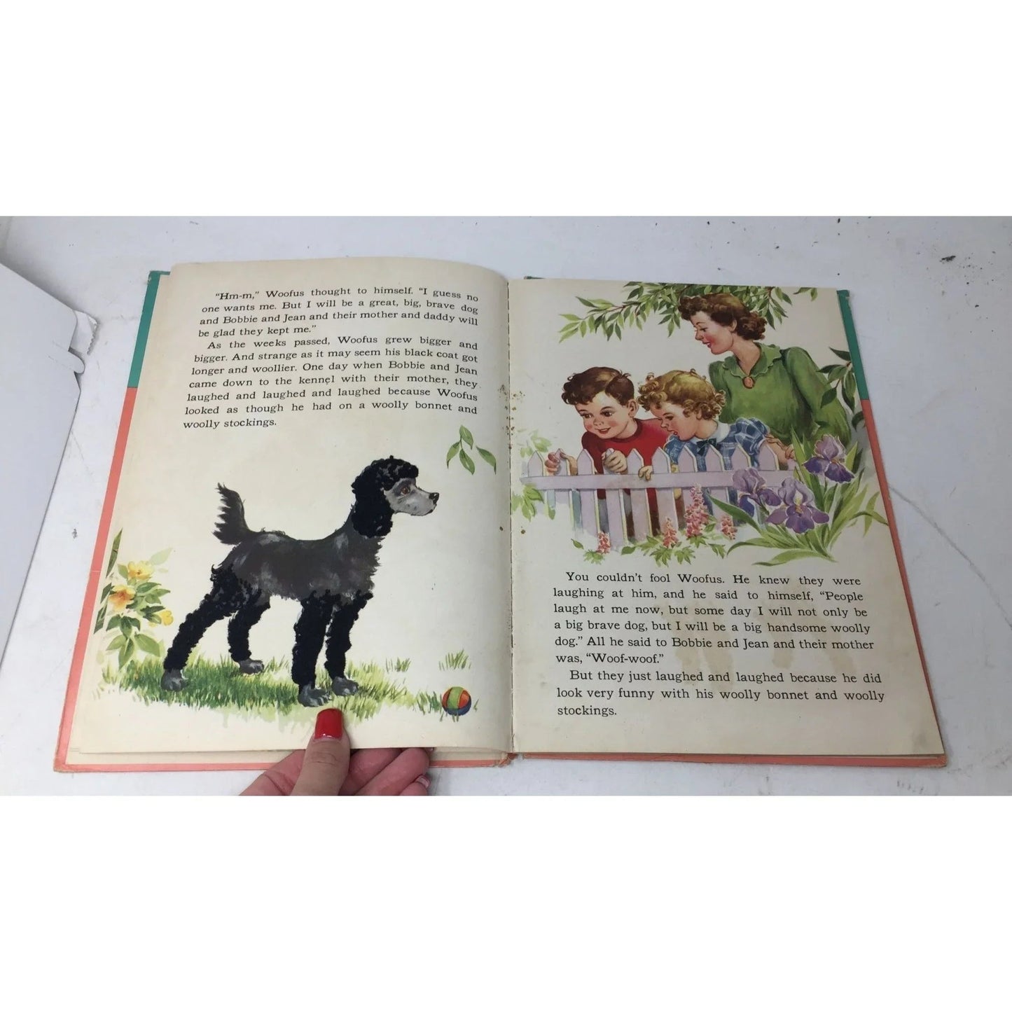 ''Woofus The Wooly Dog'' by Jane Curry Hardcover Vintage Book - A+ Stuff - books - A+ Stuff