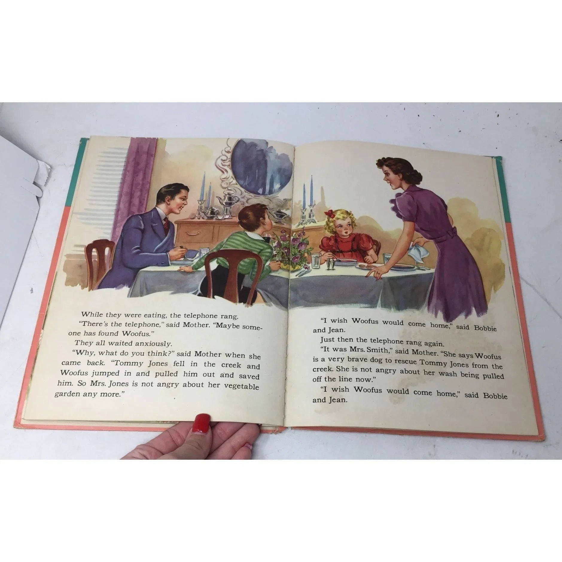 ''Woofus The Wooly Dog'' by Jane Curry Hardcover Vintage Book - A+ Stuff - books - A+ Stuff