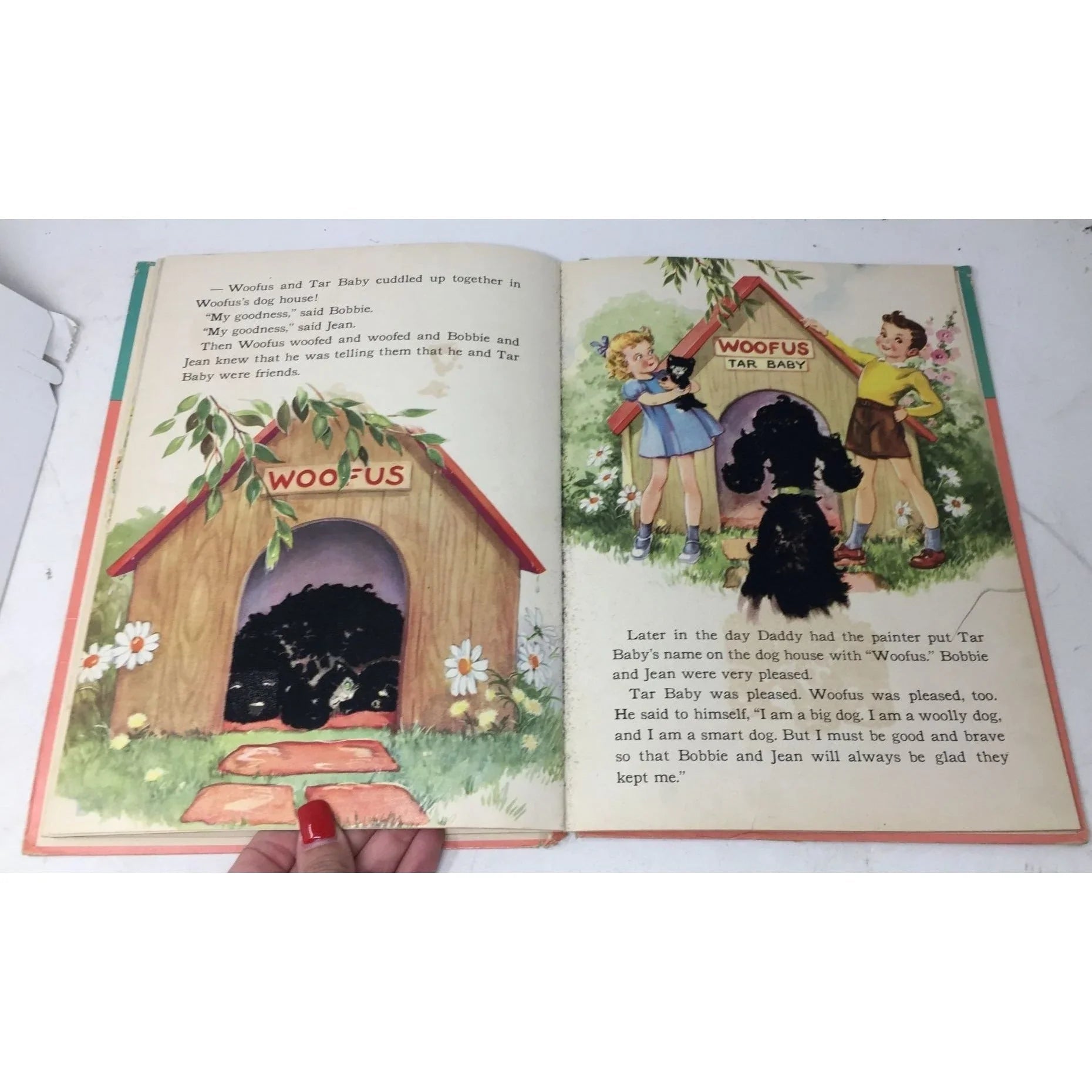 ''Woofus The Wooly Dog'' by Jane Curry Hardcover Vintage Book - A+ Stuff - books - A+ Stuff