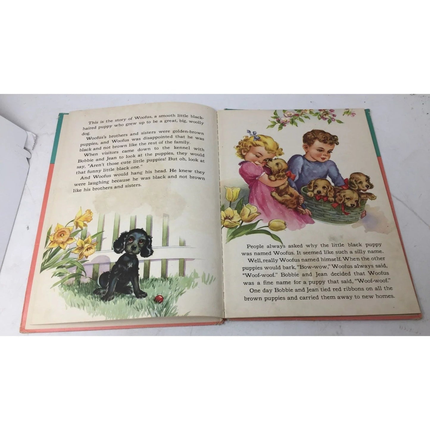 ''Woofus The Wooly Dog'' by Jane Curry Hardcover Vintage Book - A+ Stuff - books - A+ Stuff