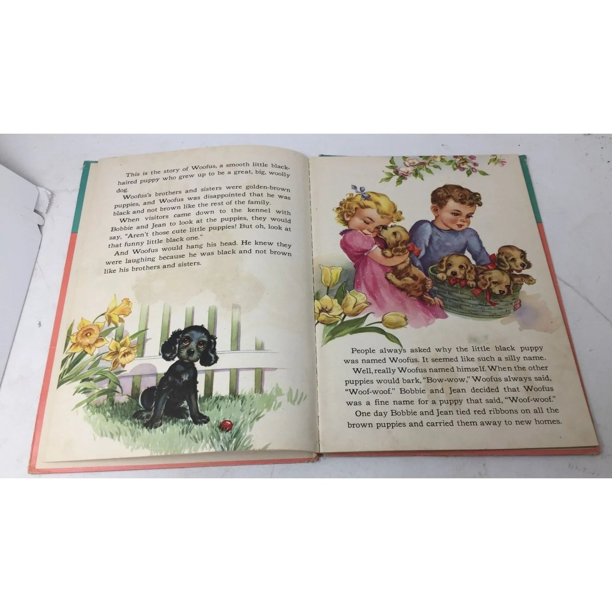 ''Woofus The Wooly Dog'' by Jane Curry Hardcover Vintage Book - A+ Stuff - books - A+ Stuff