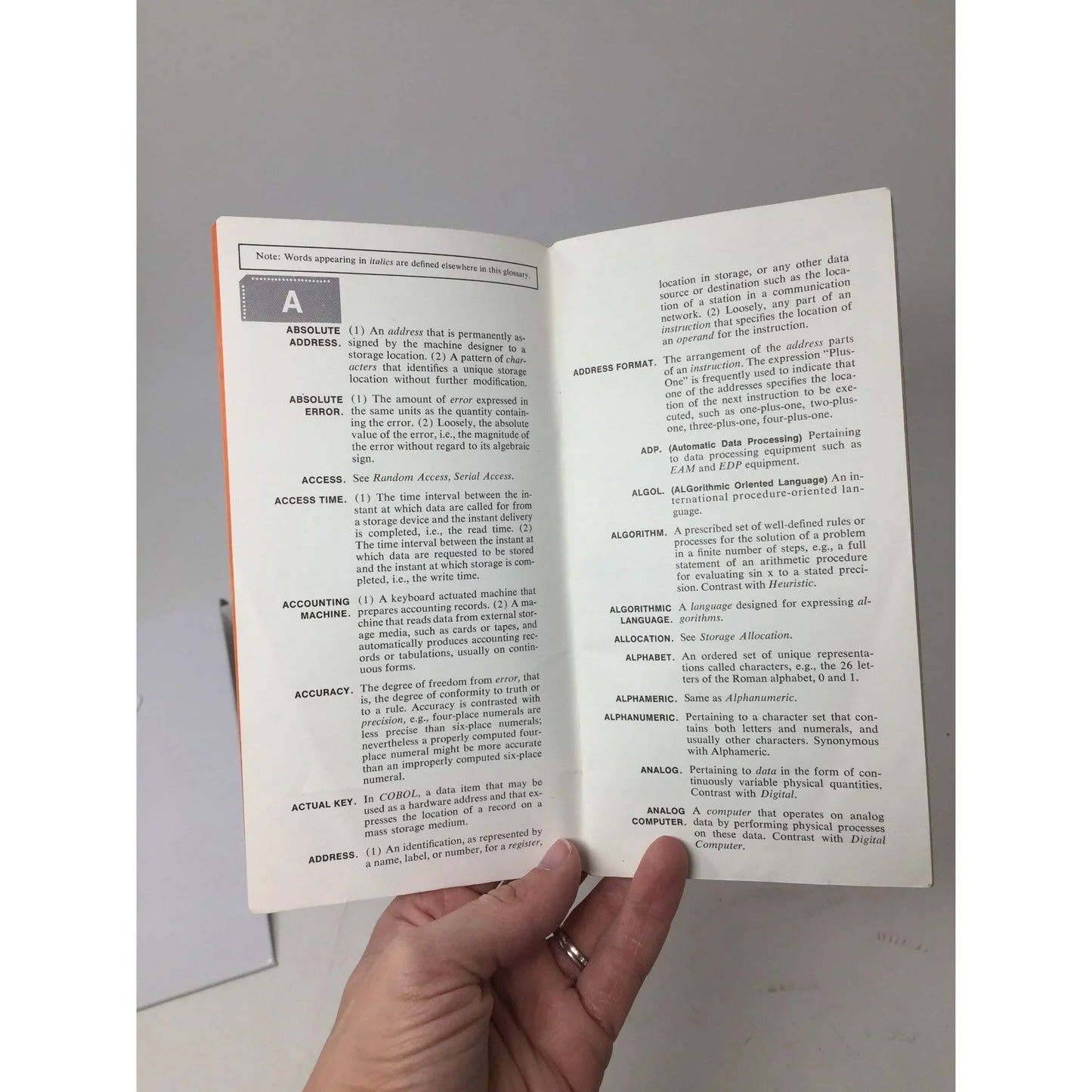 ''Words of the Computer Age'' Vintage Newsweek Paper Brochure - newsweek - Brochures - A+ Stuff