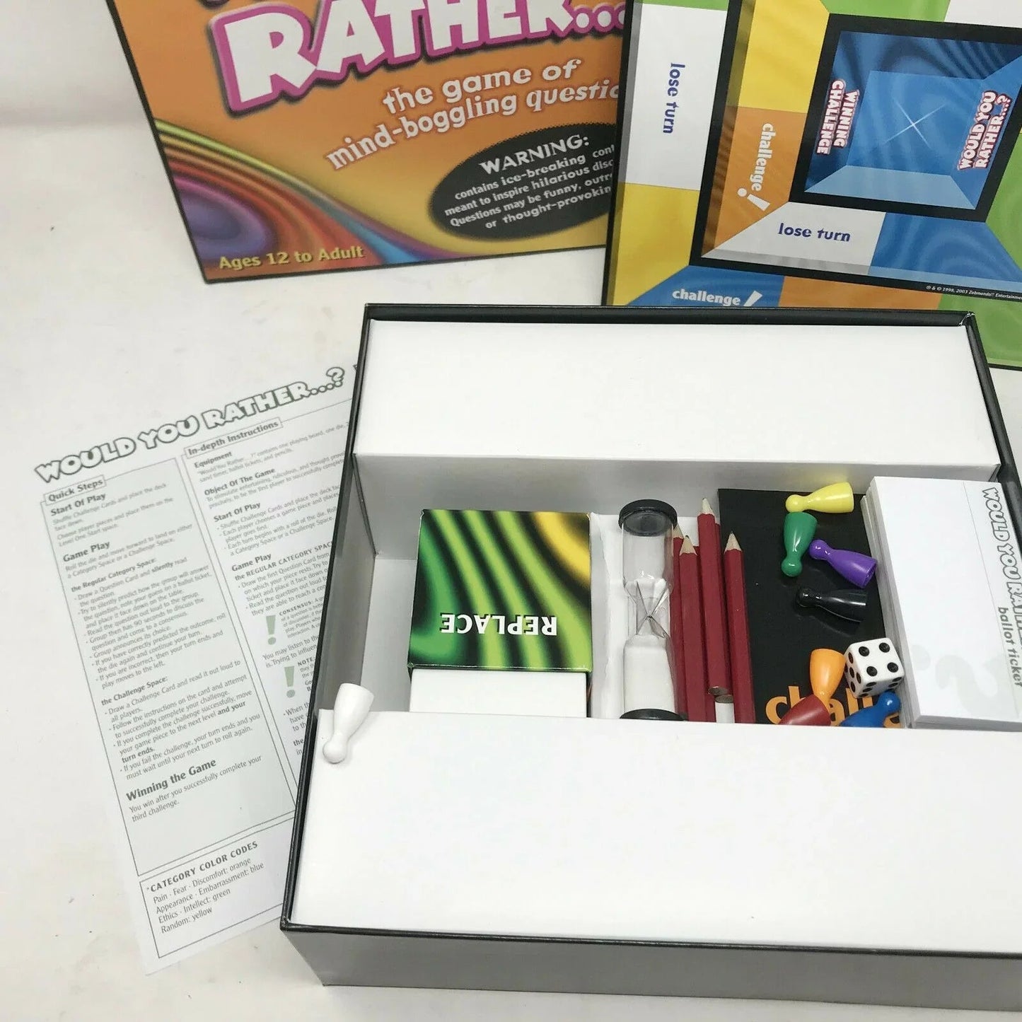 Would You Rather Board Game of Mind Boggling Questions Zobmondo - Zobmondo!! - Board Games - A+ Stuff