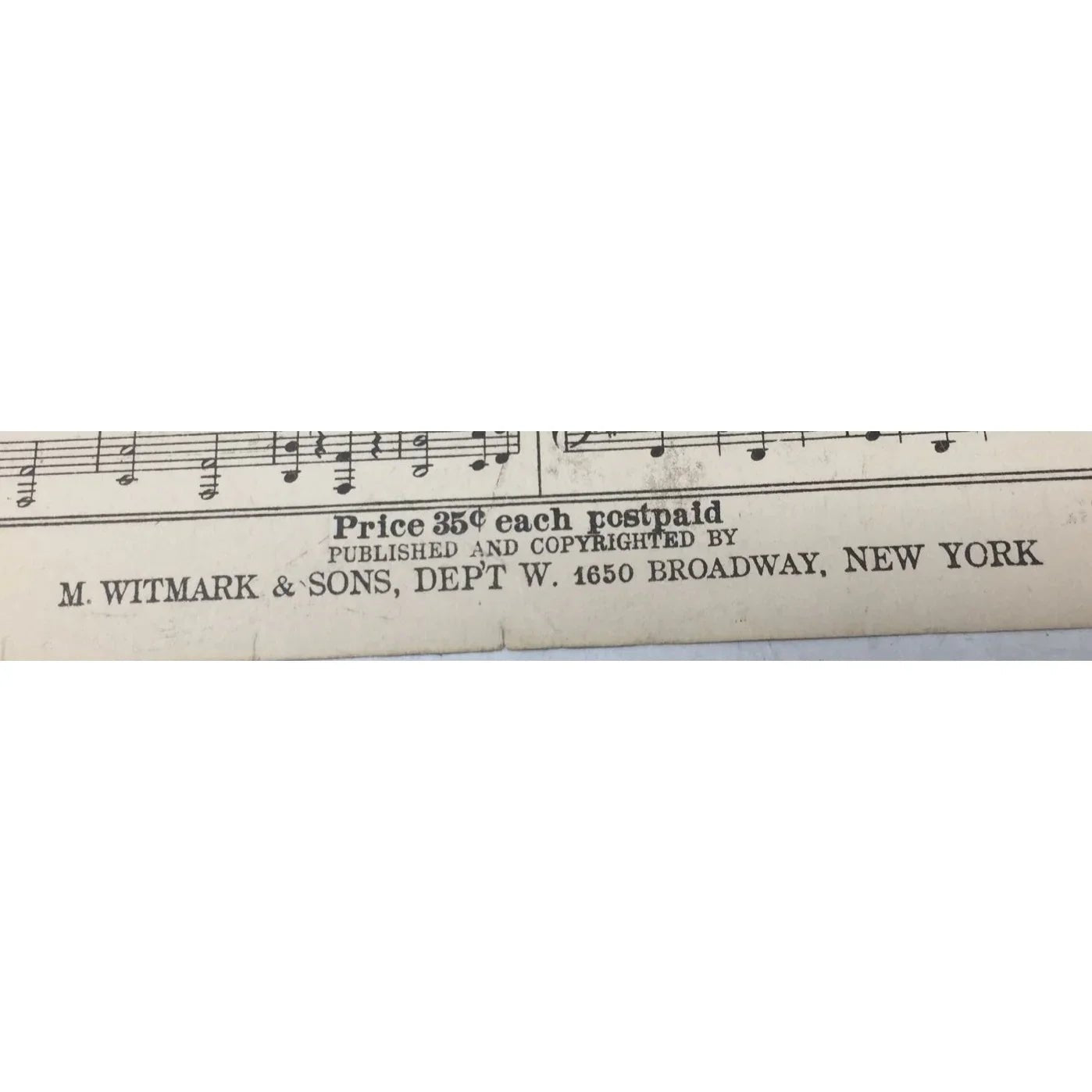 ''Wouldn't It Be Wonderful Is Everybody Happy'' 1929 Sheet Music - M Witmark and sons - SHEET MUSIC - A+ Stuff