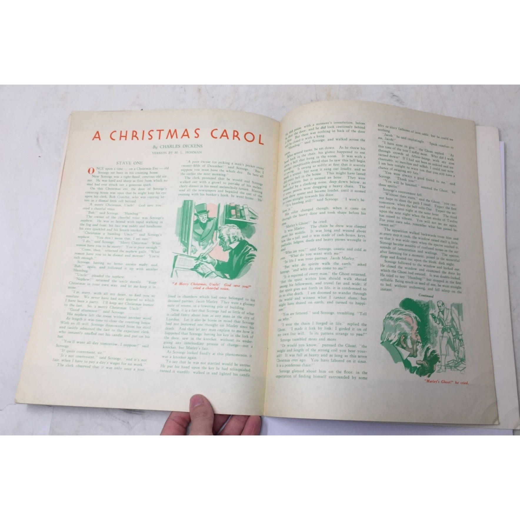 Vintage Holiday Book titled A Merry Christmas in Song, Verse, and Story. unbranded  A+ Stuff Sheet Music