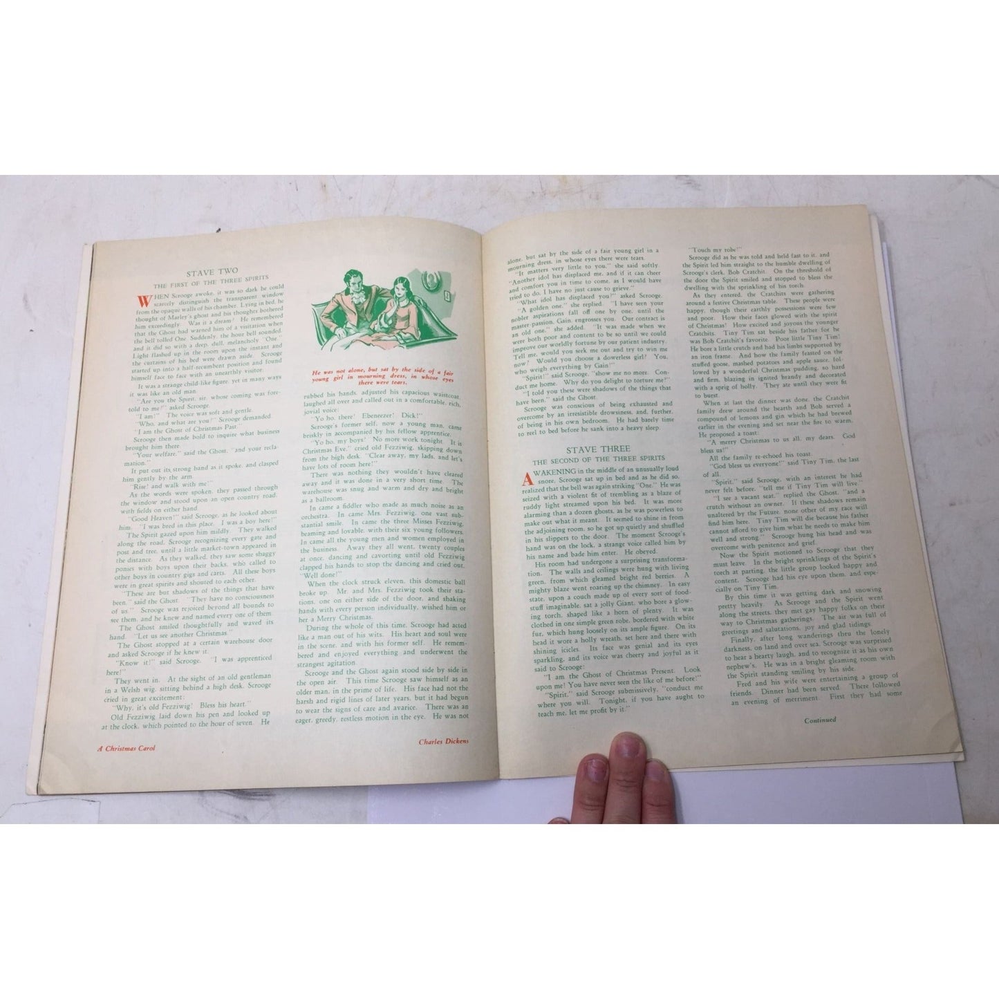 Vintage Holiday Book titled A Merry Christmas in Song, Verse, and Story. unbranded  A+ Stuff Sheet Music
