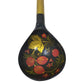 Traditional Khokhloma Vintage Soviet Time Russian Folk Art Wood Large Spoon - A+ Stuff