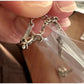 Tiffany & Co Vintage Apple Necklace in Sterling Silver 16" Chain A+ Stuff  A+ Stuff