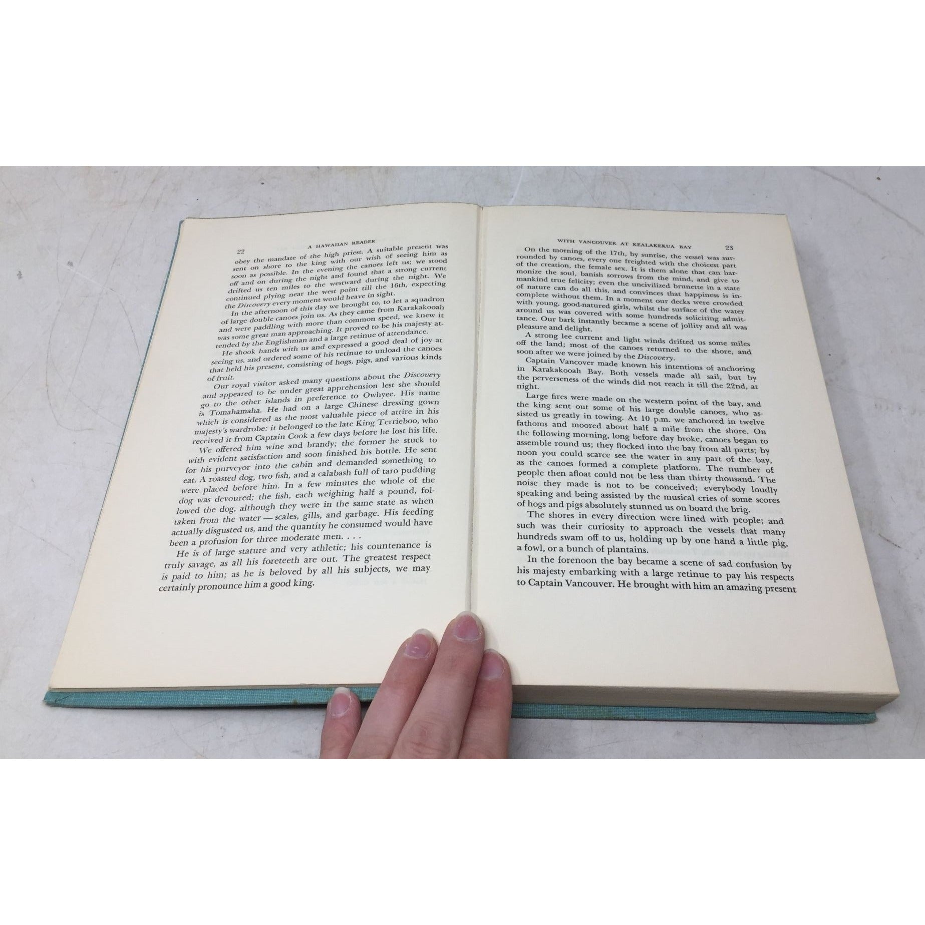 Vintage Hardcover Book Titled "A Hawaiian Reader" by . A Grove Day and Carl Stroven unbranded  A+ Stuff Sheet Music