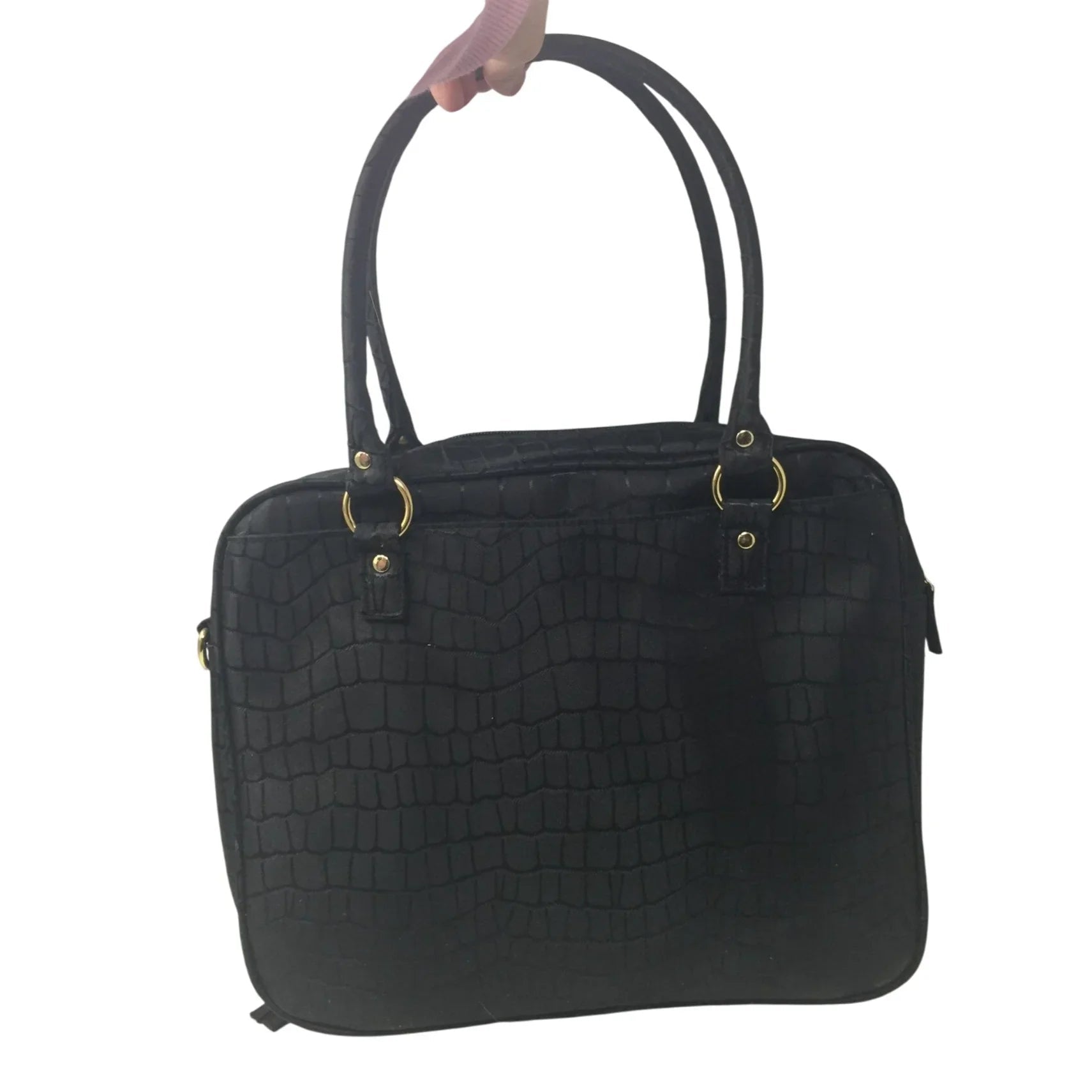 Xtreme Lashes by Jo Mousselli Black Carry Case with Handle & Strap - Xtreme Lashes by Jo Mousselli - Cosmetic & Toiletry Bags - A+ Stuff