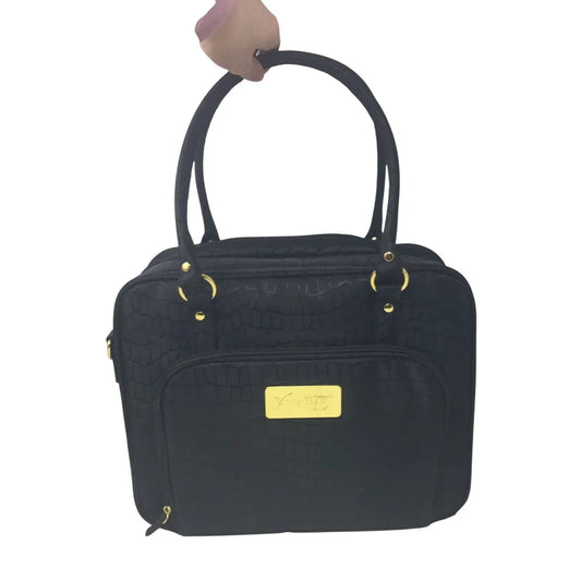 Xtreme Lashes by Jo Mousselli Black Carry Case with Handle & Strap - Xtreme Lashes by Jo Mousselli - Cosmetic & Toiletry Bags - A+ Stuff